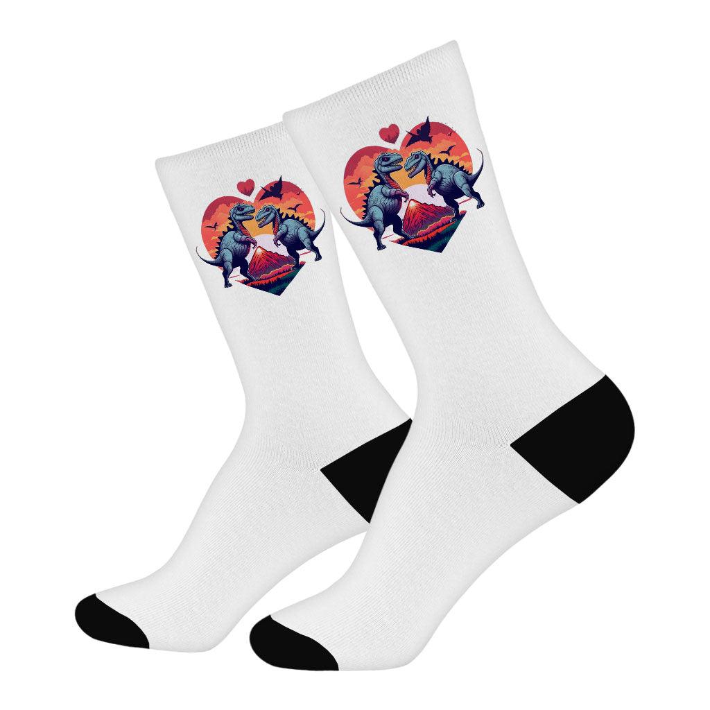 Fantastic Socks - Animal Cartoon Novelty Socks - Colorful Crew Socks - MRSLM