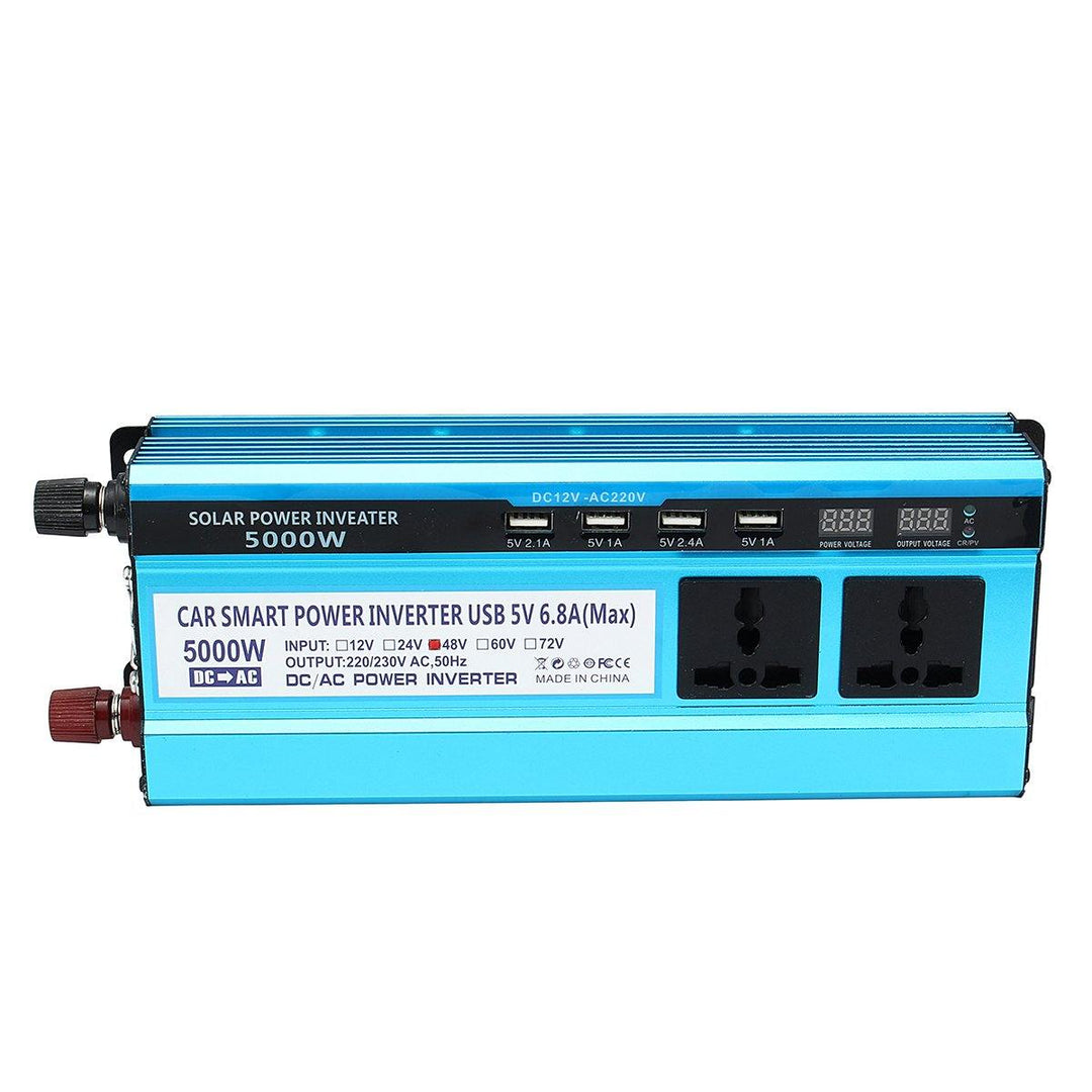 Solar Power Inverter 5000W Peak DC 12/24/48V To AC 220V Modified Sine Wave Converter - MRSLM