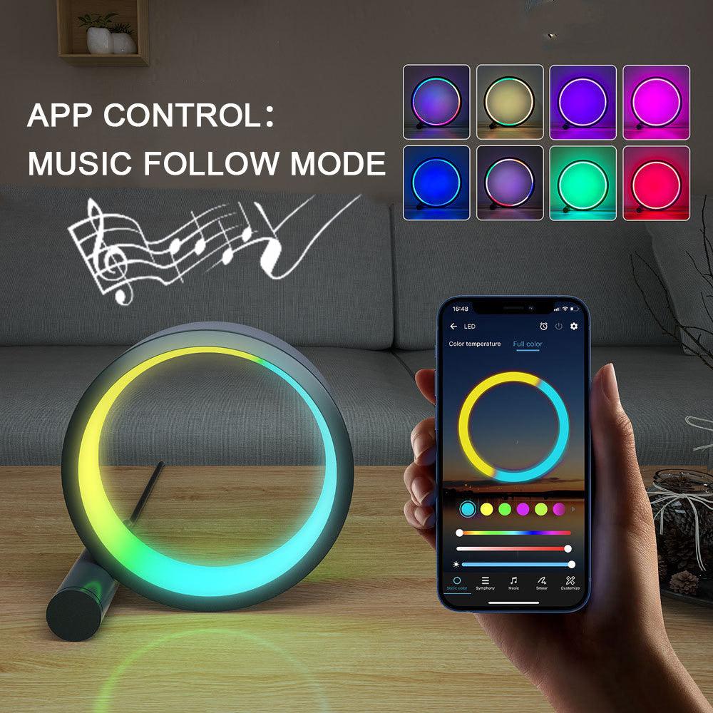 Smart LED Night Light Led Music Rhythm Induction Colorful Atmosphere Light Room Decoration - MRSLM