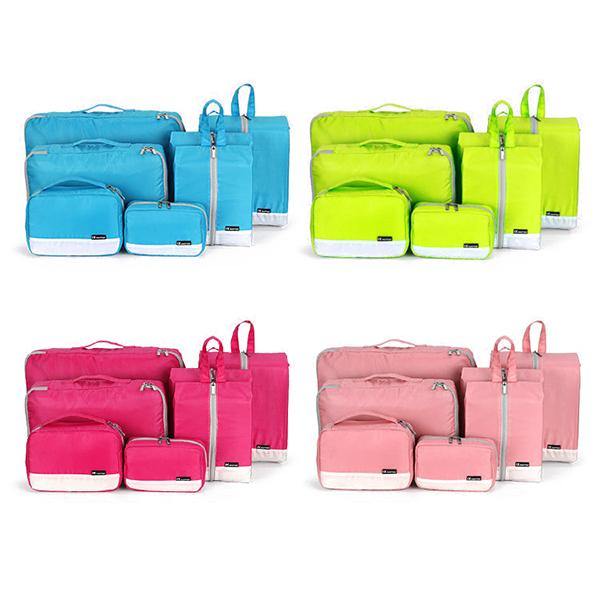 Polyester Home 7-piece Duffel Bag Travel Digital Storage Bag - MRSLM