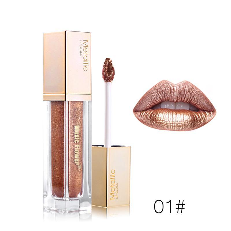 8 Colors Shimmer Lip Gloss Liquid Lip Stick - MRSLM