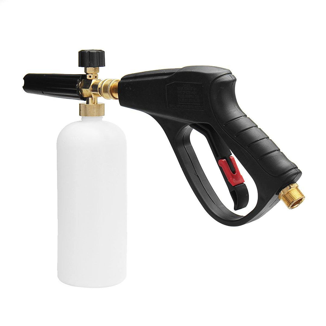 High Pressure Washer Jet 1/4" Snow Foam Lance Cannon Car Clean Washer Bottle - MRSLM