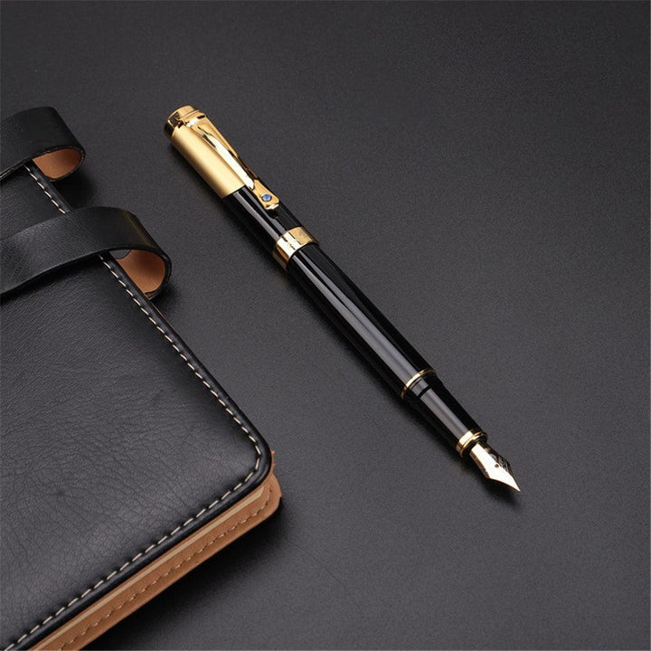 Wing Sung 3215 Fountain Pen 0.5 EF EF Hide 0.7 M Nib Ballpoint Nib Fountain Pen Clip Business Men Gifts - MRSLM