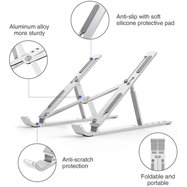 Adjustable Aluminum Laptop Stand - MRSLM