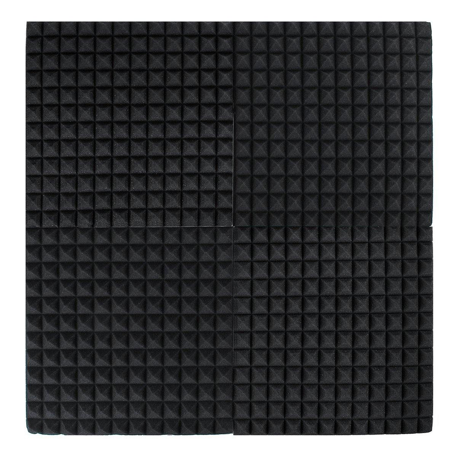 30x30x3cm 12PCS Soundproof Foams Sponge Sound Insulation Studio Wall Panel Tiles - MRSLM