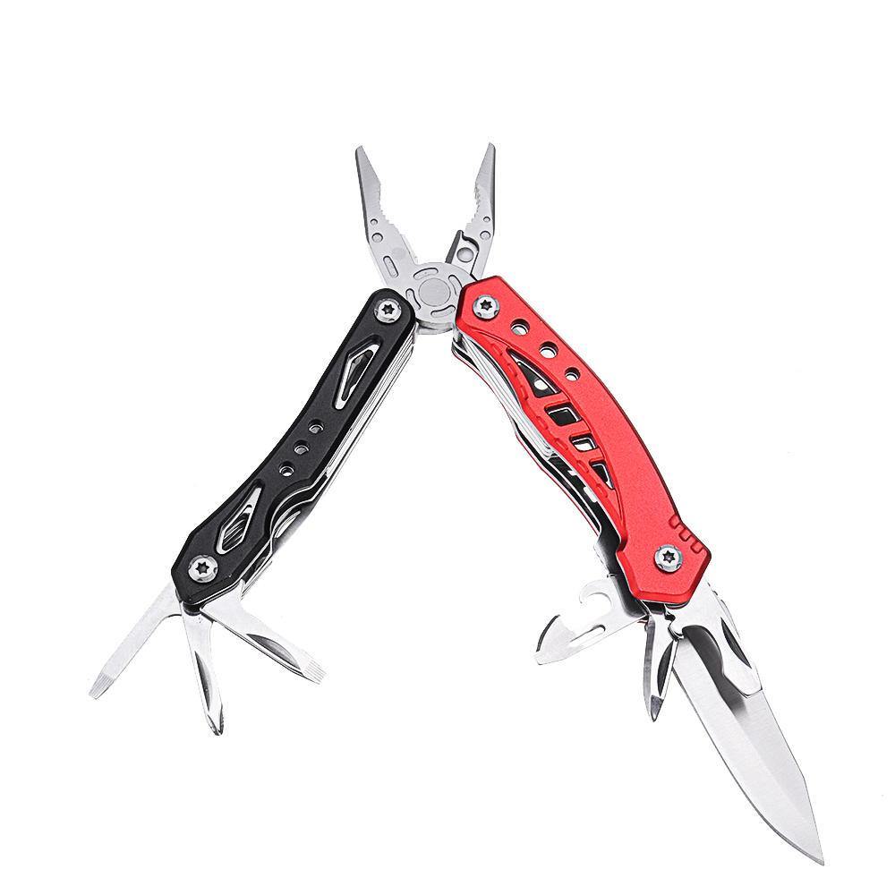 Multifunctional Tools Outdoor Survival Camping Tool Plier Cable Cutter Screwdriver Can Bottle Opener - MRSLM