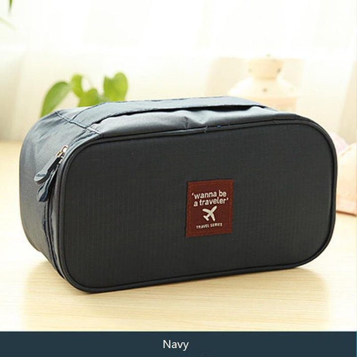 Travel Multi-function Underwear Storage Bag Bra Finishing Package Cosmetic Bag Wash Bag - MRSLM