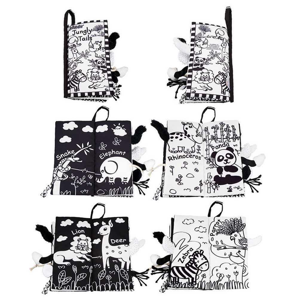 Black and White Soft Cloth Books for Babies - MRSLM