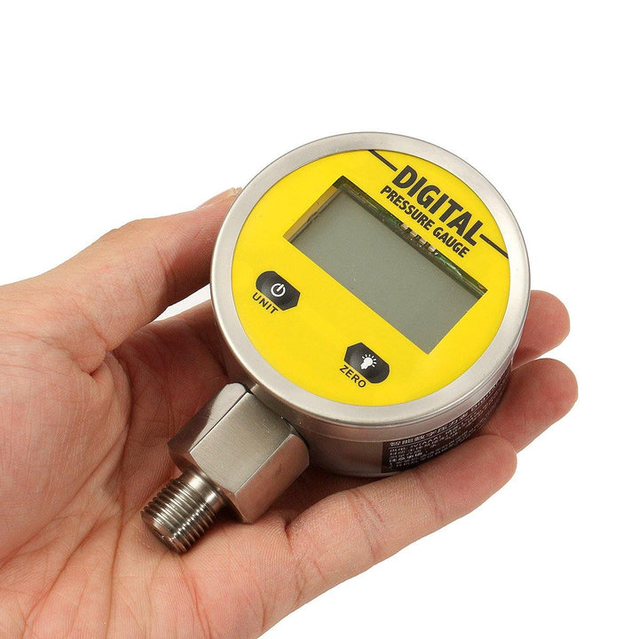 Digital Display Oil Pressure Hydraulic Gauge Pressure Test Meter 250BAR/25Mpa - MRSLM