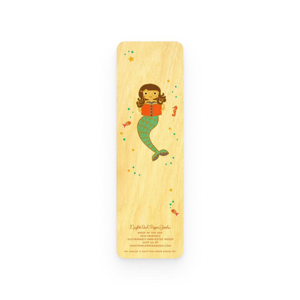 Reading Mermaid Bookmark - MRSLM