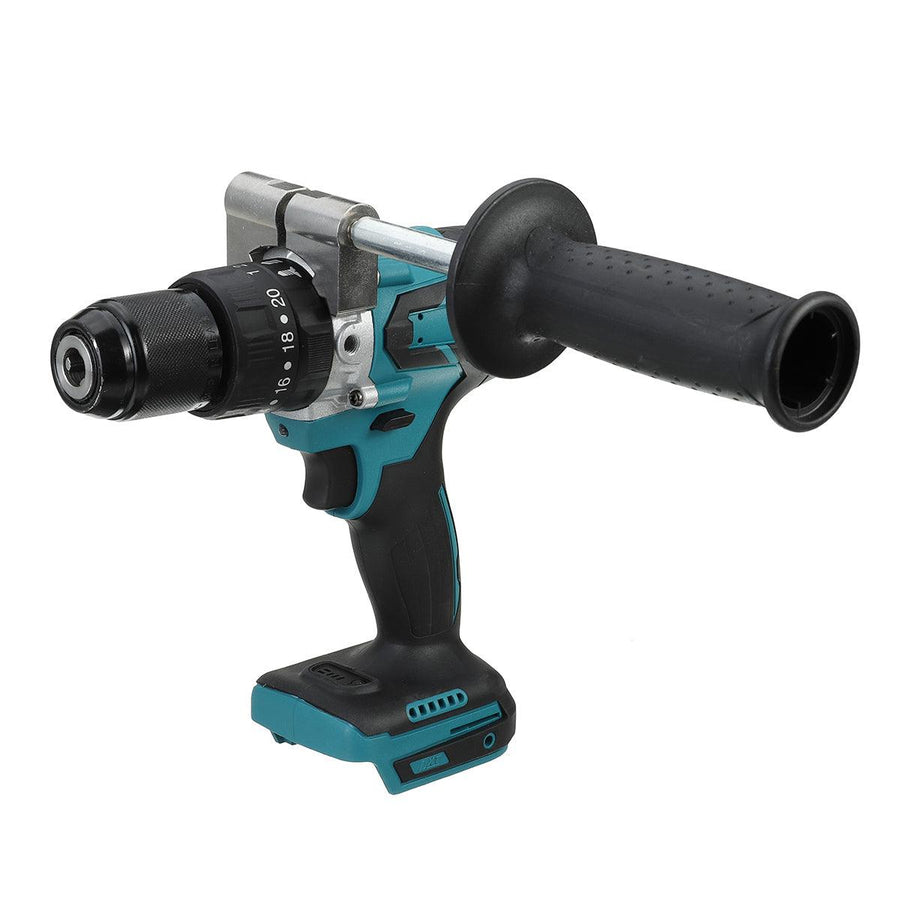 Cordless Brushless Hammer Driver Drill With Handle For Makita 18V Battery - MRSLM