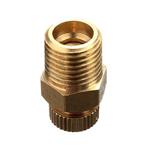 PT 1/2 3/8 1/4 Inch Brass Drain Valve Air Compressor Male Threaded Water Drain Valve - MRSLM