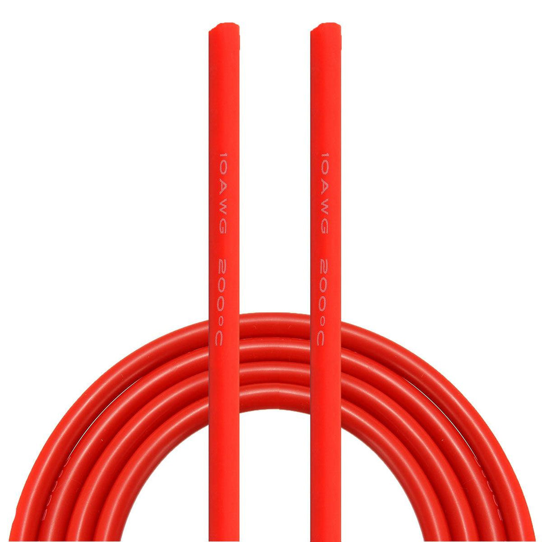 DANIU 5 Meter Red Silicone Wire Cable 10/12/14/16/18/20/22AWG Flexible Cable - MRSLM