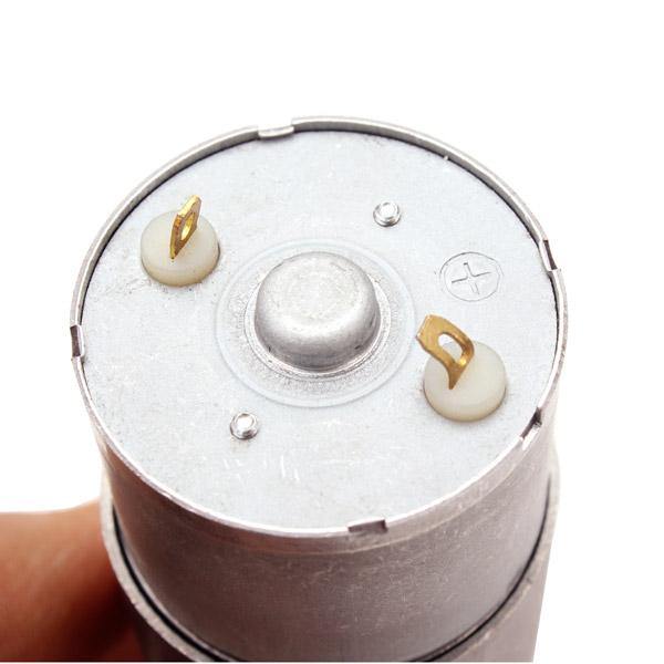 CHIHAI MOTOR 12V DC Metal Gear Reducer Motor GM37-3525 High Torque DC Gear Boxes Motor - MRSLM