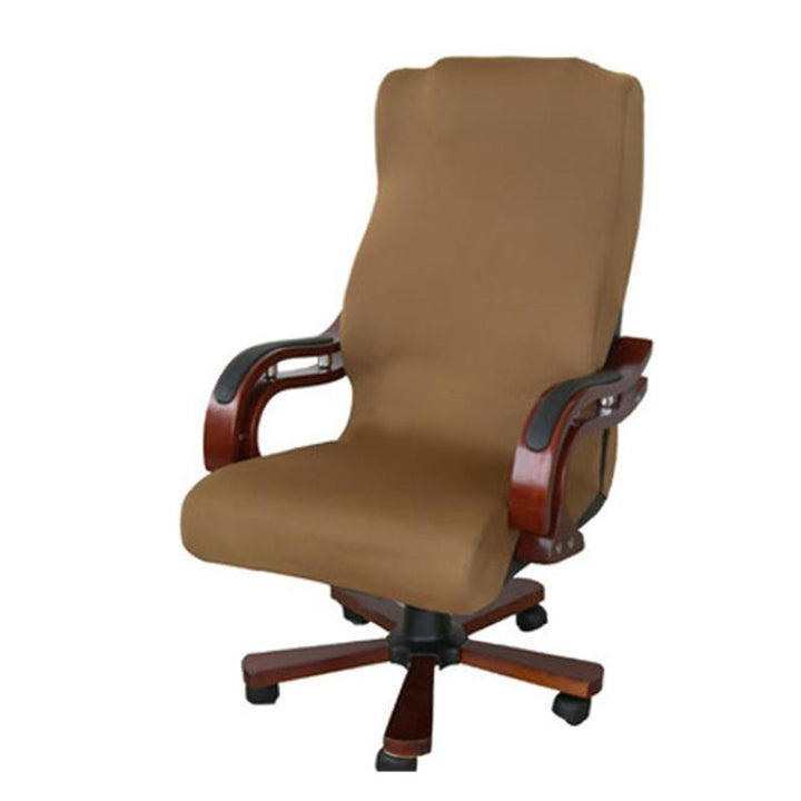 S/M/L Office Computer Chair Cover Side Zipper Design Arm Chair Cover Recouvre Chaise Stretch Rotating Lift Chair Cover - MRSLM