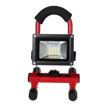 60W 3200LM LED Worklight Portable Rechargeable Flood Spotlight Cordless Battery - MRSLM