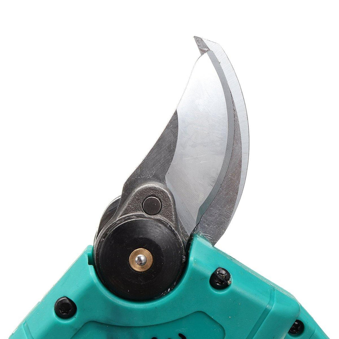 48V Cordless Electric Branch Scissors 30mm Pruning Shear Pruner Ratchet Cutter - MRSLM