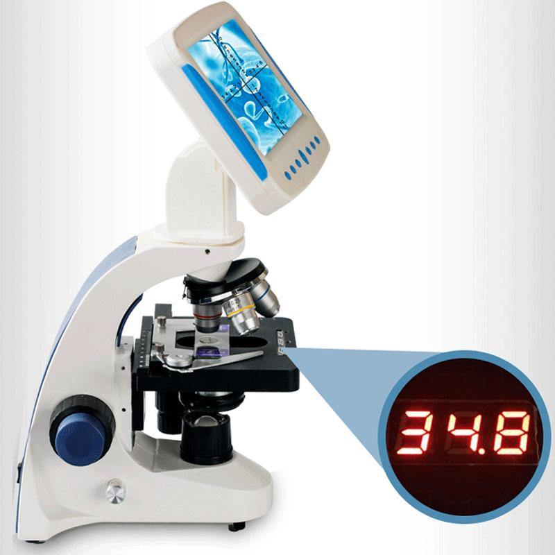 2000X Professional Biological Microscope Sperm Observation Livestock Aquaculture Special All-in-one Microscopio - MRSLM