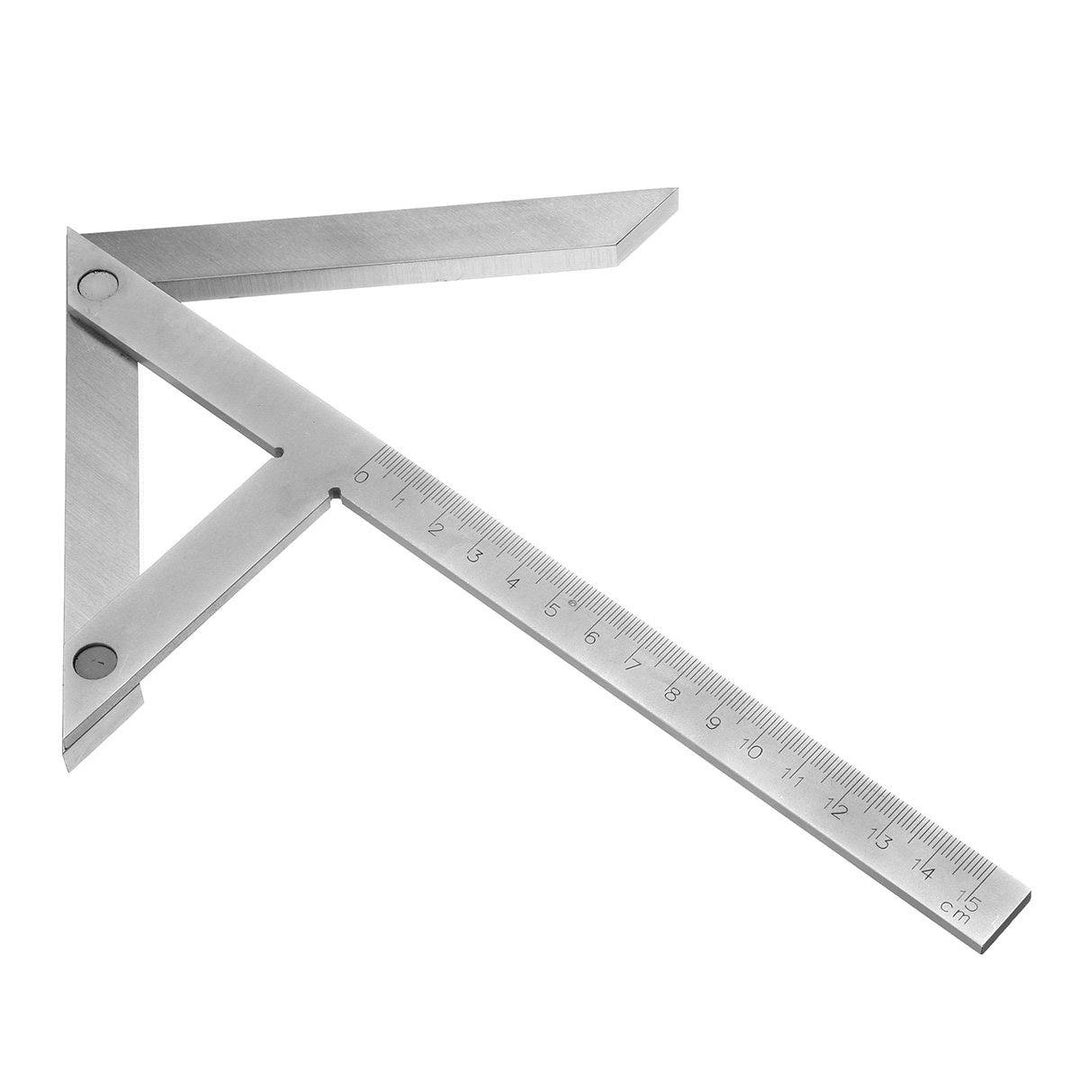 150x130mm Precision Center Centering Square Gauge Guaging Round Bar Marking Finder Tool - MRSLM