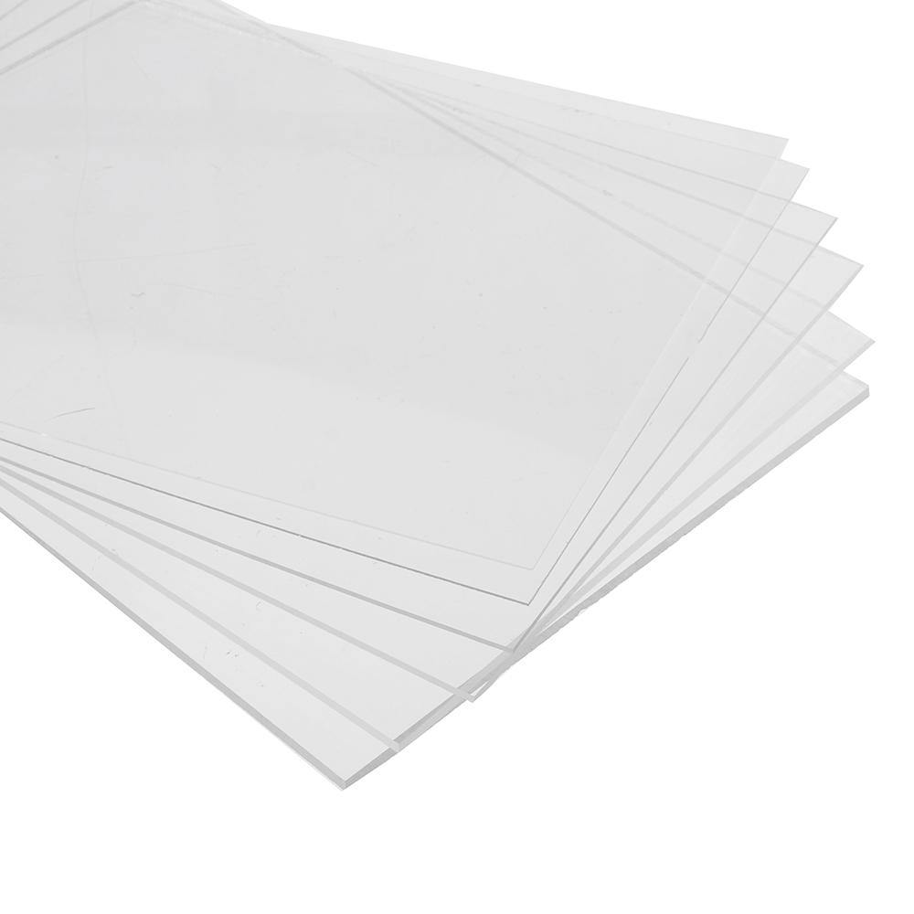 200x300mm PMMA Transparent Acrylic Sheet Acrylic Plate Perspex Gloss Board Cut Panel 0.5-5mm Thickness - MRSLM