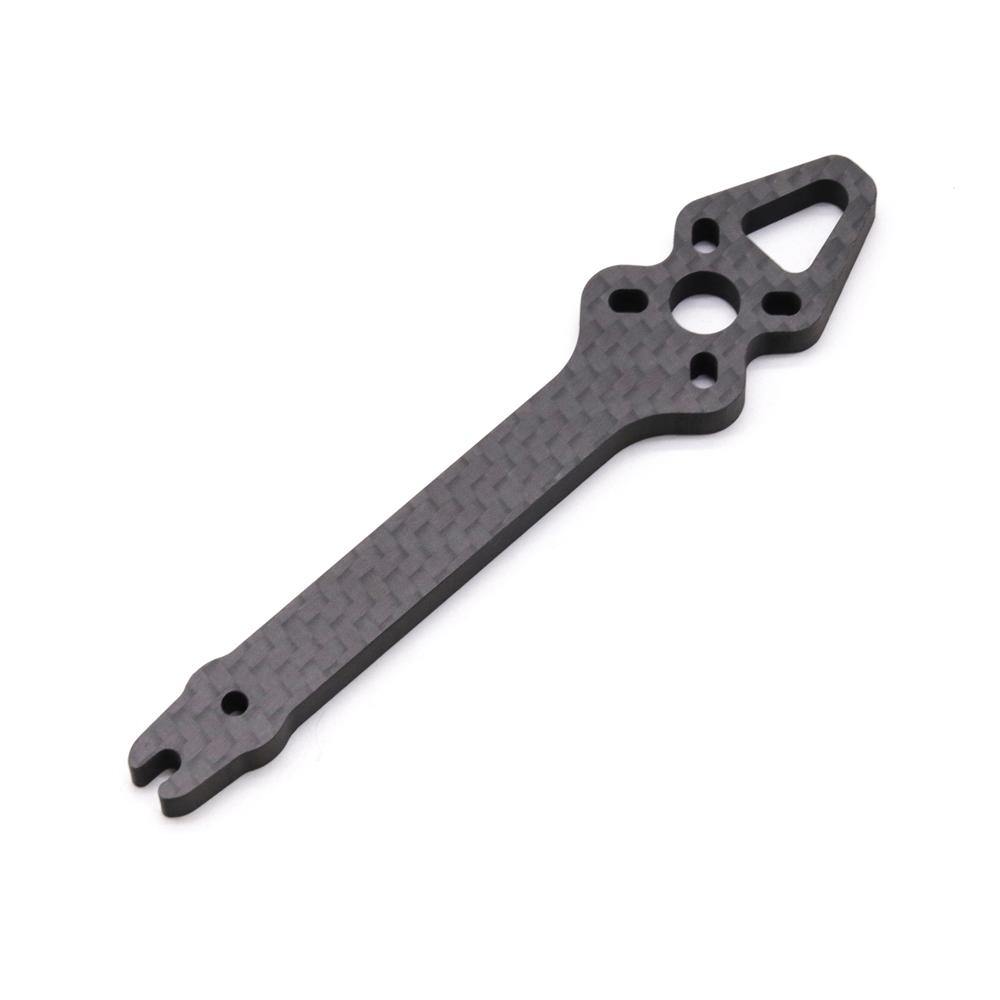 1 PC Talystmachine 5 / 6 / 7 Inch Frame Part 5mm Arm Plate Carbon Fiber - MRSLM