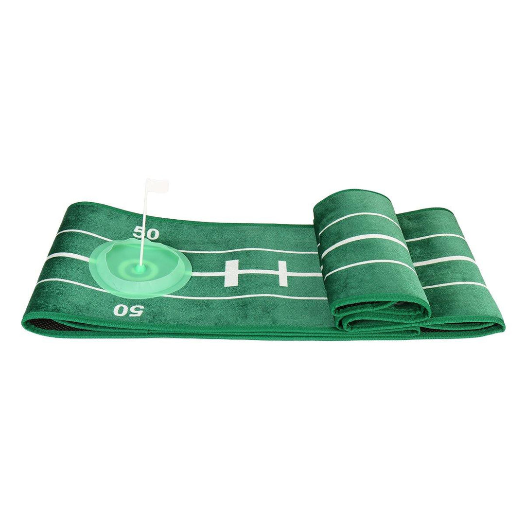 Home Golf Practice Putting Mat Golf Putting Trainer Anti-Slip No Odor Green - MRSLM