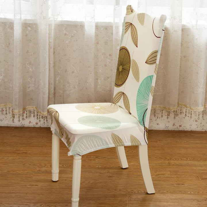 Honana WX-918 Elegant Flower Elastic Stretch Chair Seat Cover Computer Dining Room Home Wedding Decor - MRSLM