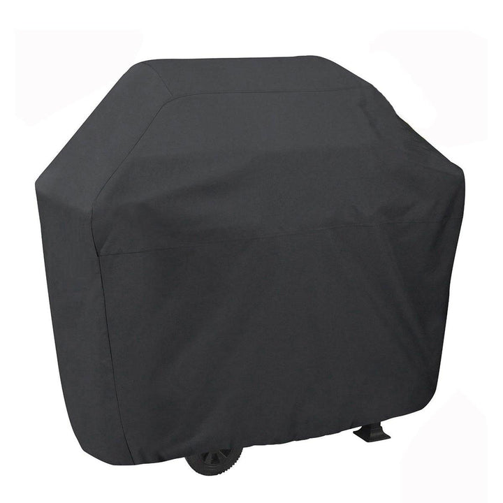 Waterproof Portable BBQ Cart Full Length Cover Black for Barbeque - MRSLM