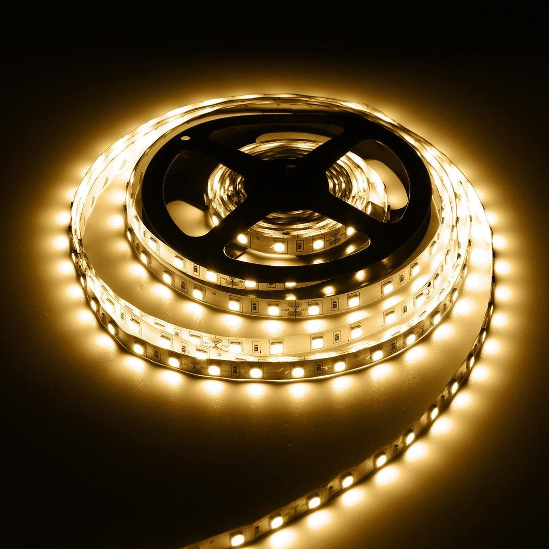 5M 60W 5050 SMD Non-waterproof 300LEDs Strip Light Pure White Warm White DC24V - MRSLM