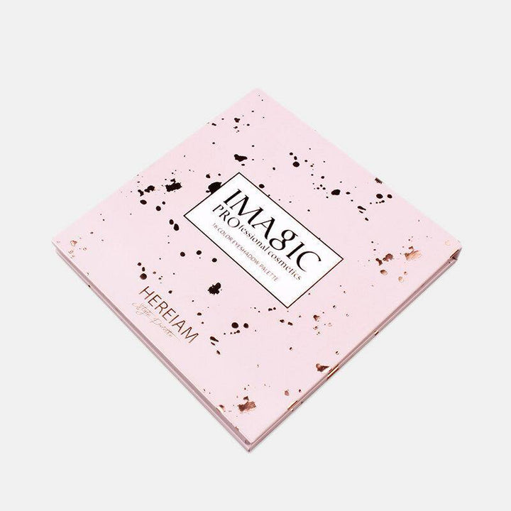 IMAGIC Charming Glitter Eyeshadow 16Colors Nude Matte Shimmer Eyeshadow Palette - MRSLM