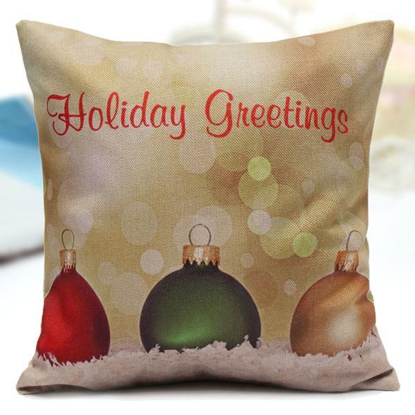 Christmas Candy Series Pillow Cases Home Sofa Square Cushion Cover - MRSLM