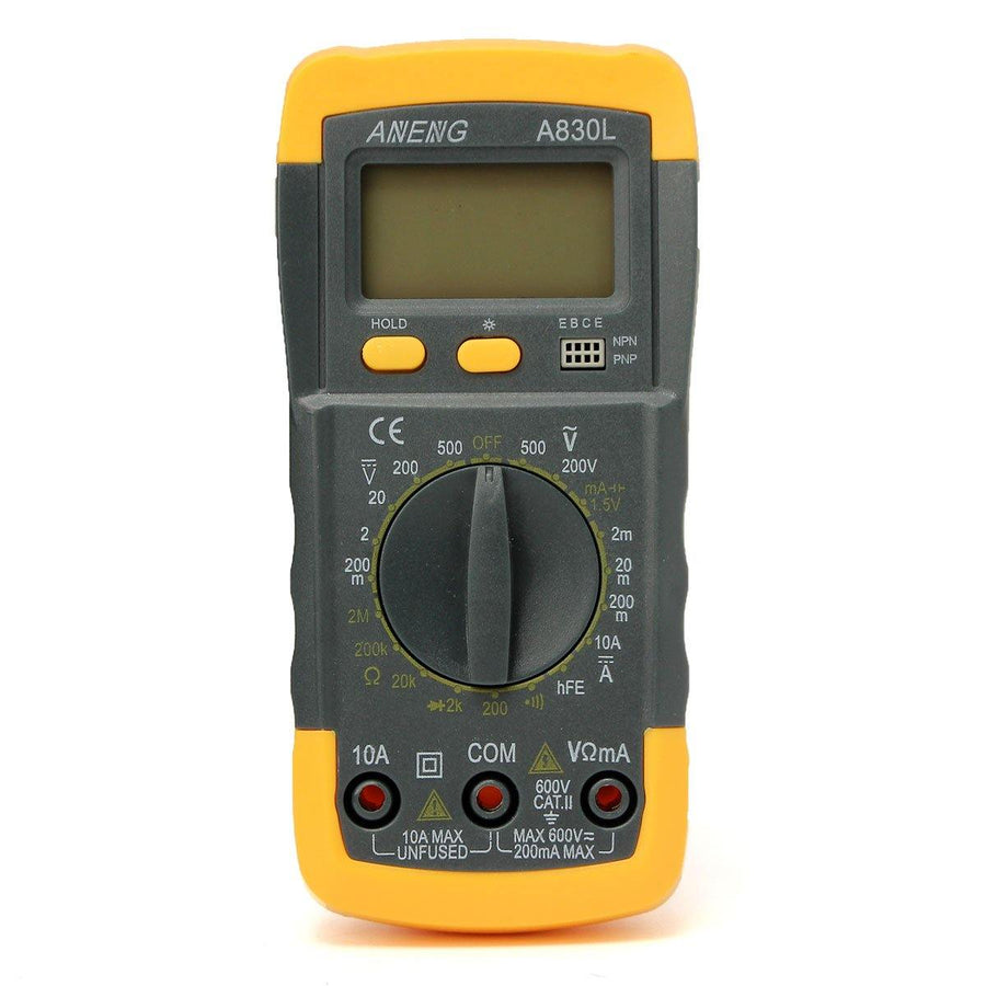 LCD Digital Multi Meters Volt Meterr AC/DC Ohm Meter Ammeter Capacitance OHM Tester - MRSLM