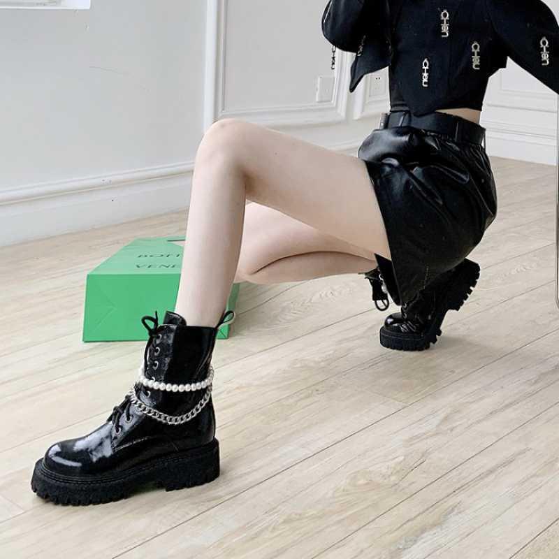 Women's Boots Thick High Heel Round Toe Short Boots Casual - MRSLM