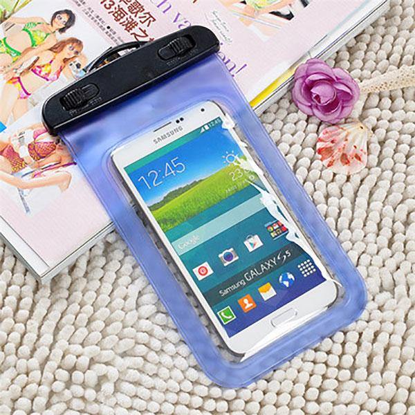 Cell Phone Waterproof Cover Universal Under Water Bag Transparent Touchscreen Mobile Phone Pouch - MRSLM