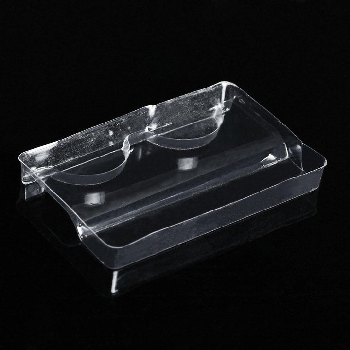 1pc False Eyelashes Packing Box Clear Transparent Reusable Portable Eye Makeup Tools - MRSLM