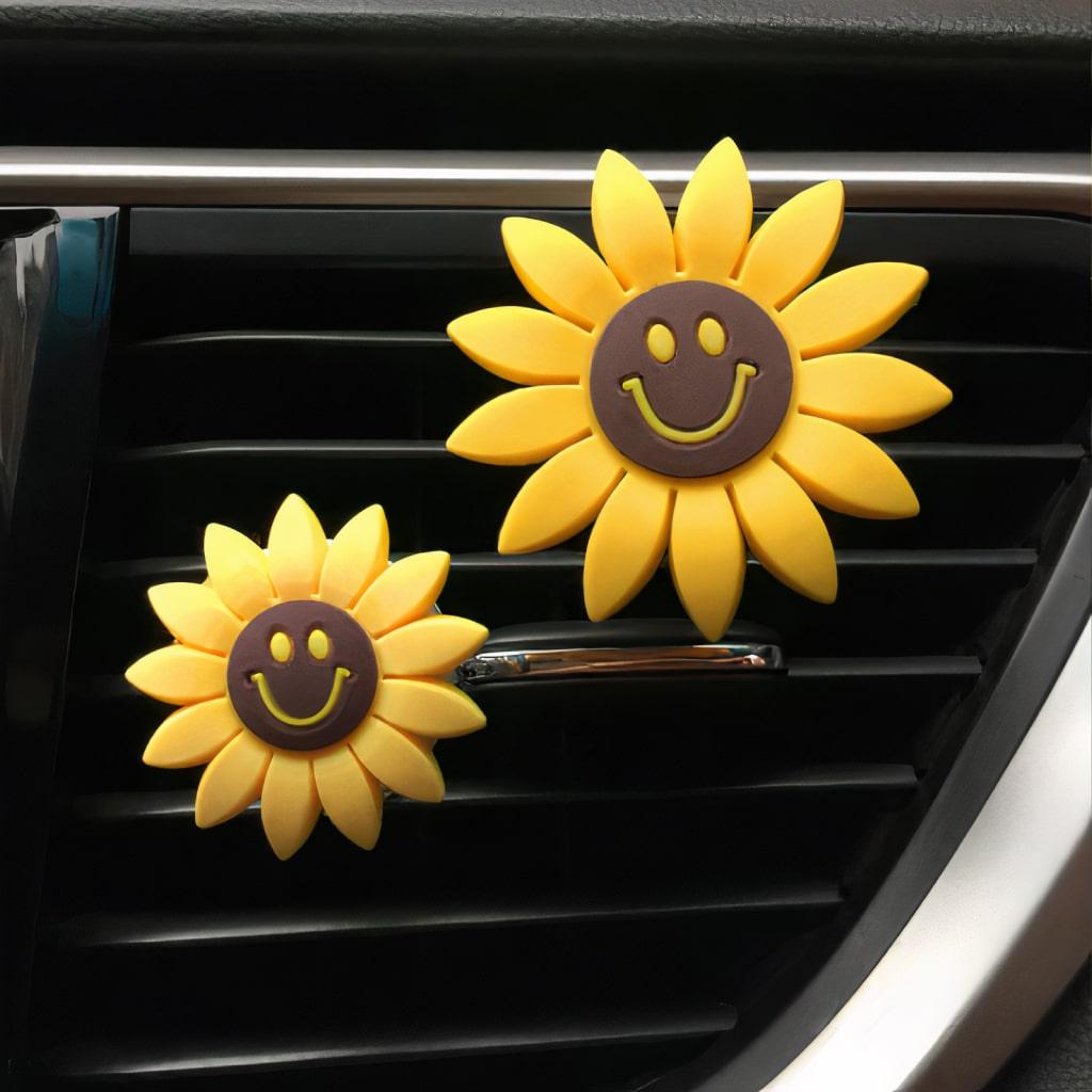 Clip-On Sunflower Air Freshener - MRSLM