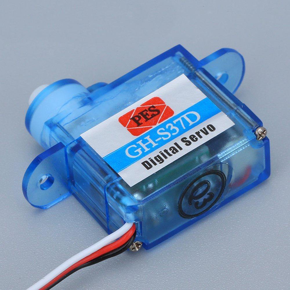 6PCS 3.7g Micro Digital Servo GH-S37D For RC Airplane Helicopter - MRSLM