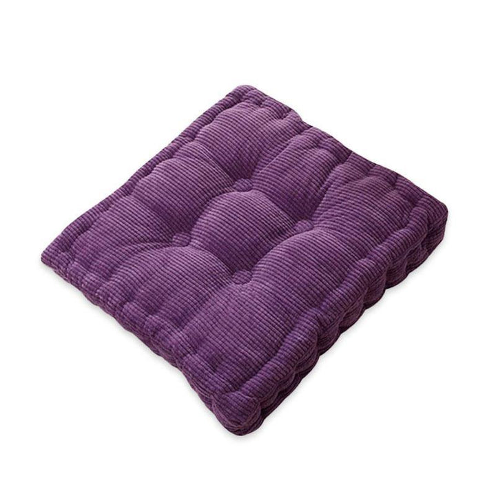 Plush Square Cushion for Home Floor Decoration - MRSLM