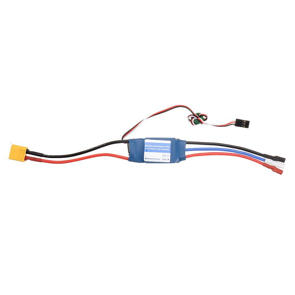 Volantex Easy-Plug 30A 2-3S Brushless ESC With XT60 Plug For 742-5 RC Airplane - MRSLM