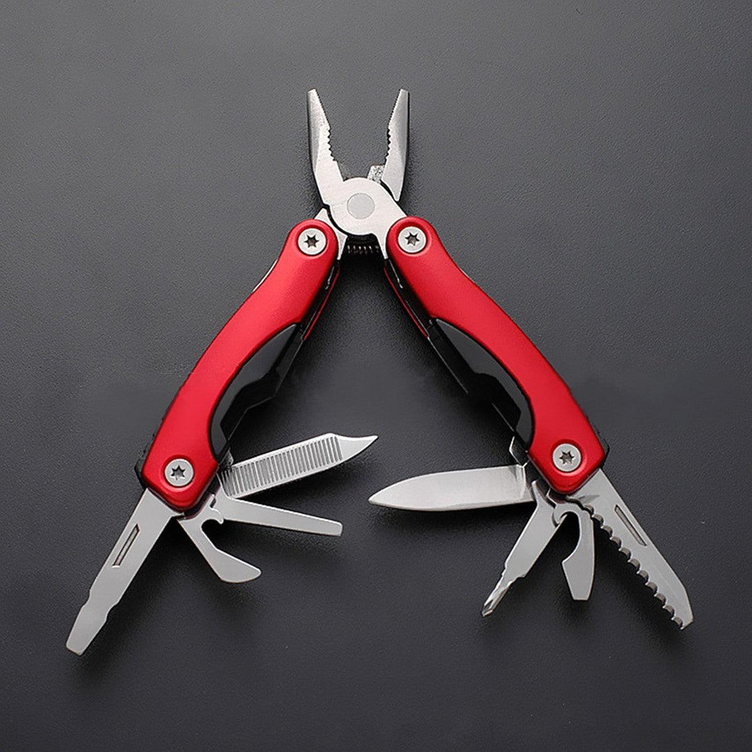 9 In 1 Portable Pocket Multitool Plier Survival Camping Travel Life Tools - MRSLM