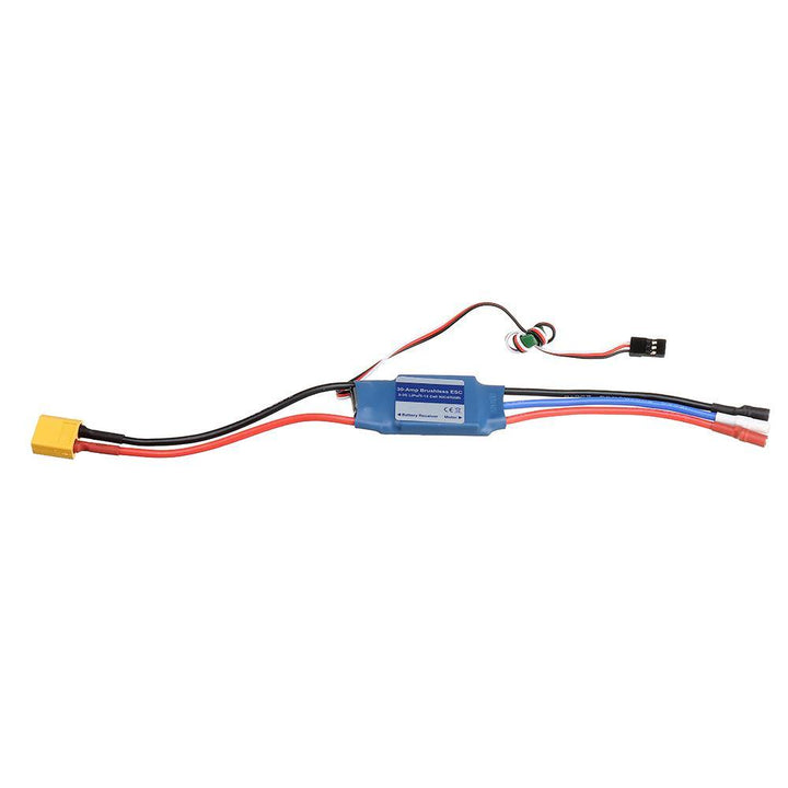 Volantex Easy-Plug 30A 2-3S Brushless ESC With XT60 Plug For 742-5 RC Airplane - MRSLM