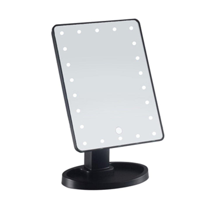 22 LED Lighted Vanity Touch Screen 360° Rotating Cosmetic Makeup LED Mirrors - MRSLM