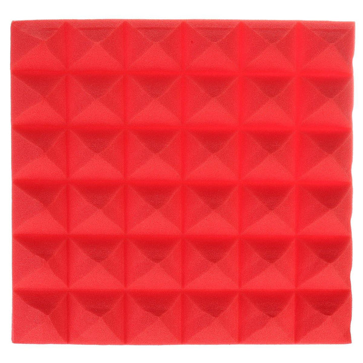 6Pcs Acoustic Panels Tiles Studio Soundproofing Insulation Closed Cell Foam - MRSLM