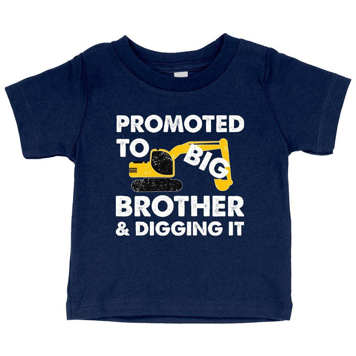 Baby Promoted to Big Brother T-Shirt - Big Brother T-Shirt Announcement - Pregnancy Announcement T-Shirts - MRSLM