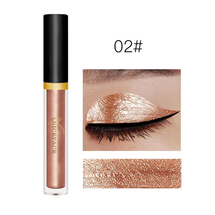 17 Colors Liquid Eye Shadow Diamond Shimmer Glitter Eye Highlighter Makeup Long-Lasting - MRSLM