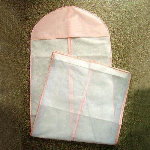 150CM Wedding Dress Storage Bag Bridal Gown Garment Cover Carrier Zip Clothes Storage Bag - MRSLM