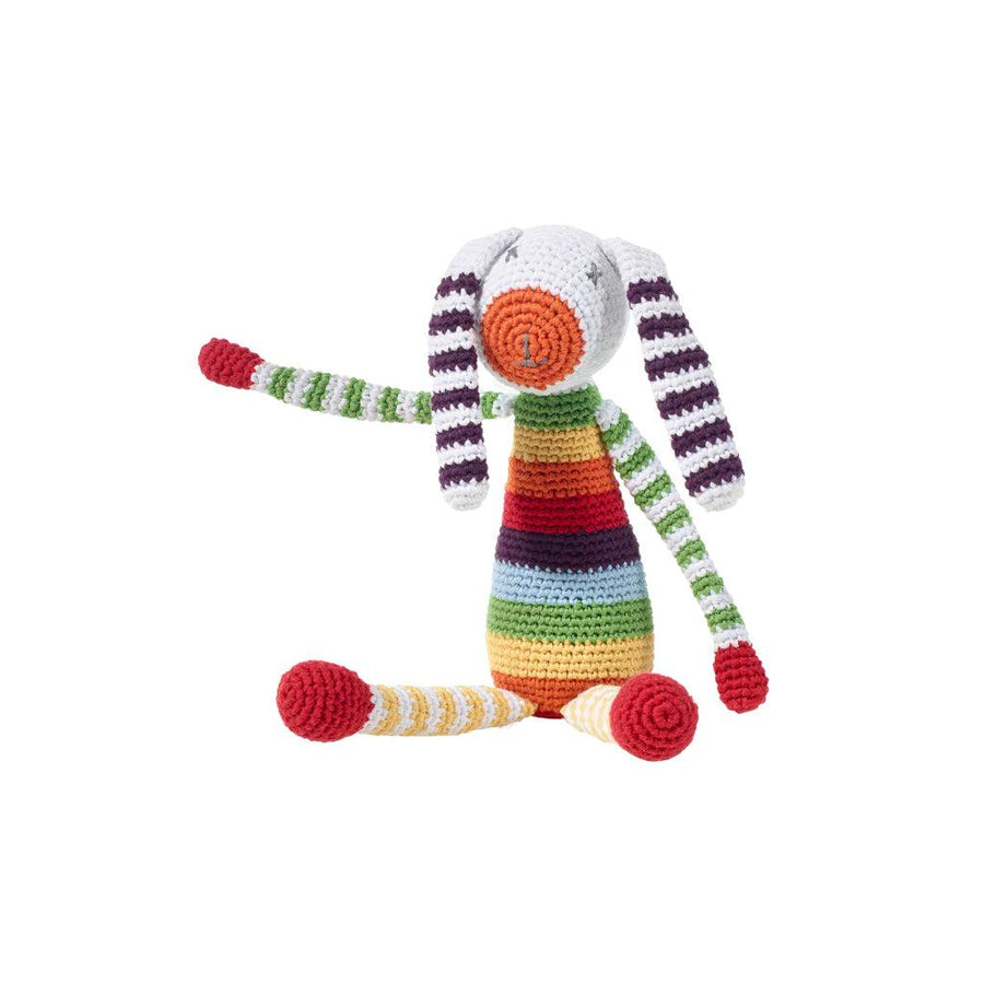 Rainbow Bunny Rattle - MRSLM