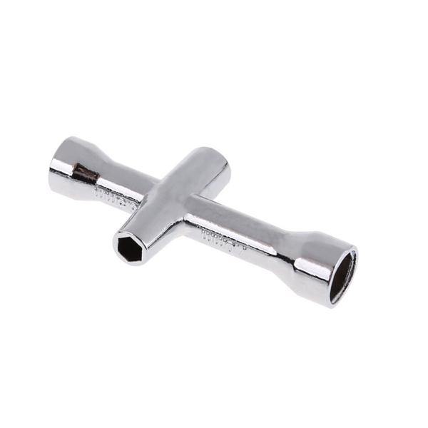 Mini Cross Wrench Socket Spanner M2 M2.5 M3 M4 for RC Model Sliver Universal Cross Key Triangle Square Wrench Spanner Triangle Electric Elevator Cabinet Valve Bicycle Repair Best - MRSLM