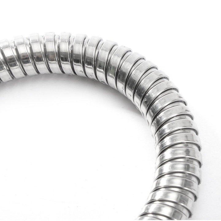 1m/1.5m/2m Stainless Steel Bathroom Flexible Shower Hose Water Head Pipe G1/2 Thread Interface - MRSLM