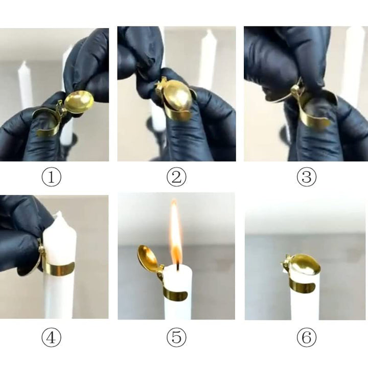 Candle Snuffer Automatic Fire Extinguishing Candle Snuffer Extinguisher Accessory For Candle Lovers